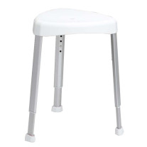 Taburete de Baño CORNER+ de Esquina Regulable