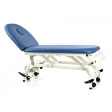 Camilla Eléctrica DUAL con Ruedas,dos Motores y Portarrollo