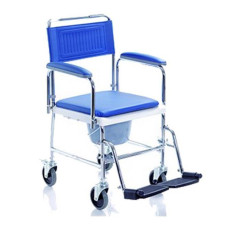 Silla de Ruedas SKY con Cubeta WC Tapizada Lavable