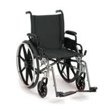 Silla de Ruedas Manual Autopropulsable Rueda Grande SR9 