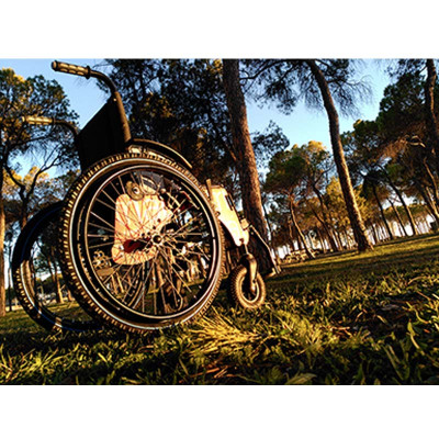 Forta Trial Country, Silla de Ruedas Todoterreno con Accesorios