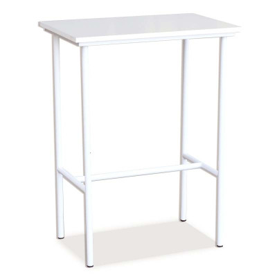 Mesa para Pesa Bebés en Acero Pintado Blanco